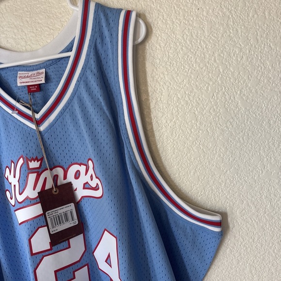 Reggie Theus 1985 Mitchell & Ness HWC NBA Swingman Jersey NWT size 5X - Picture 12 of 16